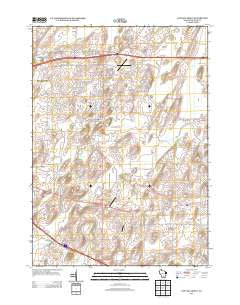 Cottage Grove Wisconsin Historical topographic map, 1:24000 scale, 7.5 X 7.5 Minute, Year 2013