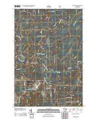 Crandon NE Wisconsin Historical topographic map, 1:24000 scale, 7.5 X 7.5 Minute, Year 2011