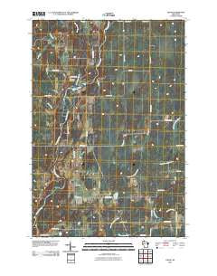 Crane Wisconsin Historical topographic map, 1:24000 scale, 7.5 X 7.5 Minute, Year 2010