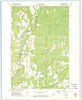 Crane Wisconsin Historical topographic map, 1:24000 scale, 7.5 X 7.5 Minute, Year 1972