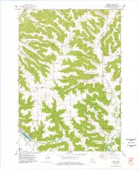Cream Wisconsin Historical topographic map, 1:24000 scale, 7.5 X 7.5 Minute, Year 1974