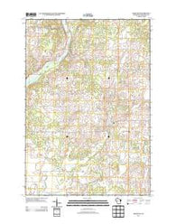 Crescent Wisconsin Historical topographic map, 1:24000 scale, 7.5 X 7.5 Minute, Year 2013