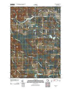 Crivitz Wisconsin Historical topographic map, 1:24000 scale, 7.5 X 7.5 Minute, Year 2010