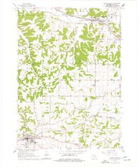 Cross Plains Wisconsin Historical topographic map, 1:24000 scale, 7.5 X 7.5 Minute, Year 1962