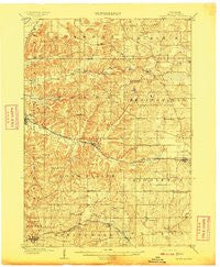 Cross Plains Wisconsin Historical topographic map, 1:62500 scale, 15 X 15 Minute, Year 1909