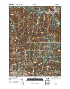 Cross Plains Wisconsin Historical topographic map, 1:24000 scale, 7.5 X 7.5 Minute, Year 2010