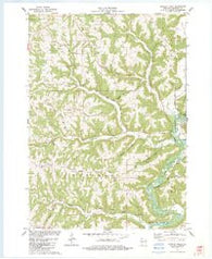 Crowley Ridge Wisconsin Historical topographic map, 1:24000 scale, 7.5 X 7.5 Minute, Year 1983