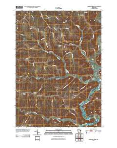 Crowley Ridge Wisconsin Historical topographic map, 1:24000 scale, 7.5 X 7.5 Minute, Year 2010