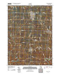 Cuba City Wisconsin Historical topographic map, 1:24000 scale, 7.5 X 7.5 Minute, Year 2010