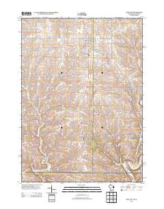 Cuba City Wisconsin Historical topographic map, 1:24000 scale, 7.5 X 7.5 Minute, Year 2013