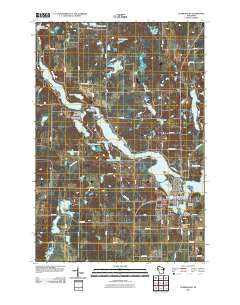 Cumberland Wisconsin Historical topographic map, 1:24000 scale, 7.5 X 7.5 Minute, Year 2010