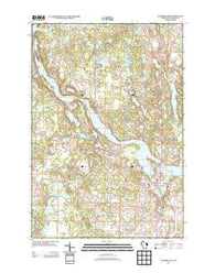 Cumberland Wisconsin Historical topographic map, 1:24000 scale, 7.5 X 7.5 Minute, Year 2013