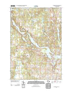 Cumberland Wisconsin Historical topographic map, 1:24000 scale, 7.5 X 7.5 Minute, Year 2013