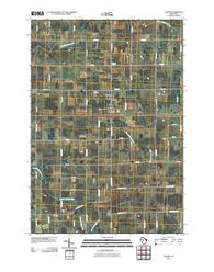 Curtiss Wisconsin Historical topographic map, 1:24000 scale, 7.5 X 7.5 Minute, Year 2010