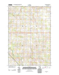 Curtiss Wisconsin Historical topographic map, 1:24000 scale, 7.5 X 7.5 Minute, Year 2013