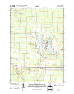 Cutler Wisconsin Historical topographic map, 1:24000 scale, 7.5 X 7.5 Minute, Year 2013