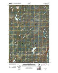 Dairyland Wisconsin Historical topographic map, 1:24000 scale, 7.5 X 7.5 Minute, Year 2010