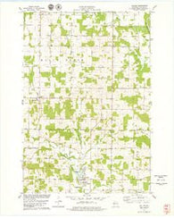 Dallas Wisconsin Historical topographic map, 1:24000 scale, 7.5 X 7.5 Minute, Year 1978