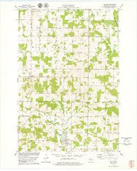 Dallas Wisconsin Historical topographic map, 1:24000 scale, 7.5 X 7.5 Minute, Year 1978