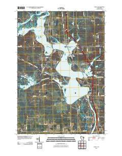 Dancy Wisconsin Historical topographic map, 1:24000 scale, 7.5 X 7.5 Minute, Year 2010