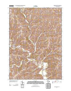 Darlington Wisconsin Historical topographic map, 1:24000 scale, 7.5 X 7.5 Minute, Year 2013