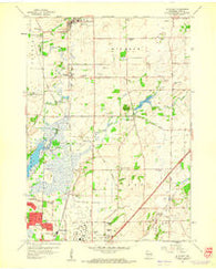 De Forest Wisconsin Historical topographic map, 1:24000 scale, 7.5 X 7.5 Minute, Year 1959