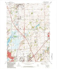 De Forest Wisconsin Historical topographic map, 1:24000 scale, 7.5 X 7.5 Minute, Year 1983