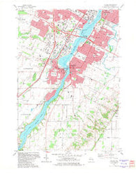 De Pere Wisconsin Historical topographic map, 1:24000 scale, 7.5 X 7.5 Minute, Year 1982