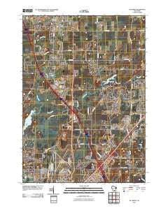 De Forest Wisconsin Historical topographic map, 1:24000 scale, 7.5 X 7.5 Minute, Year 2010