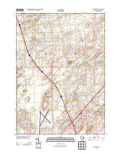 De Forest Wisconsin Historical topographic map, 1:24000 scale, 7.5 X 7.5 Minute, Year 2013