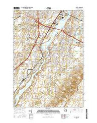 De Pere Wisconsin Current topographic map, 1:24000 scale, 7.5 X 7.5 Minute, Year 2016