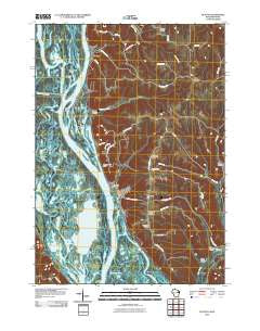 De Soto Wisconsin Historical topographic map, 1:24000 scale, 7.5 X 7.5 Minute, Year 2010