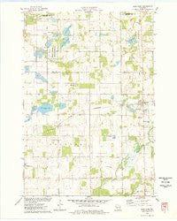 Deer Park Wisconsin Historical topographic map, 1:24000 scale, 7.5 X 7.5 Minute, Year 1975