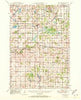 Deer Park Wisconsin Historical topographic map, 1:62500 scale, 15 X 15 Minute, Year 1950