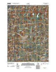 Deerfield Wisconsin Historical topographic map, 1:24000 scale, 7.5 X 7.5 Minute, Year 2010