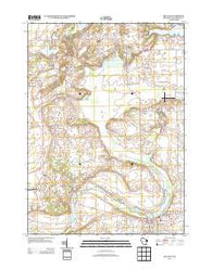 Delavan Wisconsin Historical topographic map, 1:24000 scale, 7.5 X 7.5 Minute, Year 2013