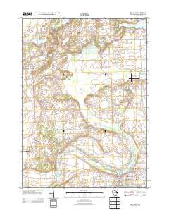 Delavan Wisconsin Historical topographic map, 1:24000 scale, 7.5 X 7.5 Minute, Year 2013