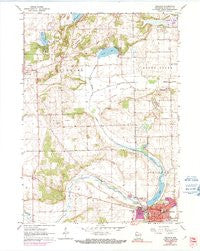 Delavan Wisconsin Historical topographic map, 1:24000 scale, 7.5 X 7.5 Minute, Year 1960