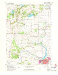 Delavan Wisconsin Historical topographic map, 1:24000 scale, 7.5 X 7.5 Minute, Year 1960