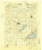 Delavan Wisconsin Historical topographic map, 1:62500 scale, 15 X 15 Minute, Year 1893