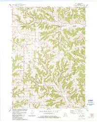 Dell Wisconsin Historical topographic map, 1:24000 scale, 7.5 X 7.5 Minute, Year 1983
