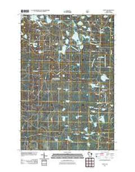 Delta Wisconsin Historical topographic map, 1:24000 scale, 7.5 X 7.5 Minute, Year 2011