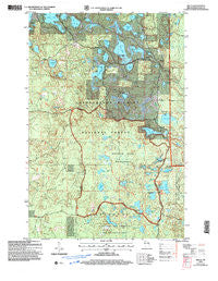 Delta Wisconsin Historical topographic map, 1:24000 scale, 7.5 X 7.5 Minute, Year 2005