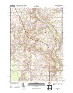 Denmark Wisconsin Historical topographic map, 1:24000 scale, 7.5 X 7.5 Minute, Year 2013