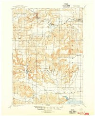 Denzer Wisconsin Historical topographic map, 1:62500 scale, 15 X 15 Minute, Year 1901