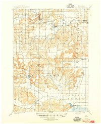 Denzer Wisconsin Historical topographic map, 1:62500 scale, 15 X 15 Minute, Year 1901