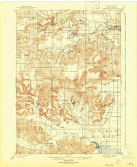 Denzer Wisconsin Historical topographic map, 1:62500 scale, 15 X 15 Minute, Year 1901