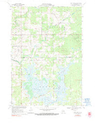 Dewey Marsh Wisconsin Historical topographic map, 1:24000 scale, 7.5 X 7.5 Minute, Year 1970