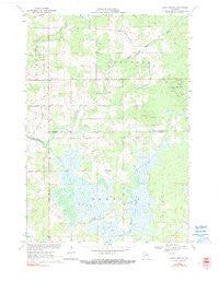 Dewey Marsh Wisconsin Historical topographic map, 1:24000 scale, 7.5 X 7.5 Minute, Year 1970