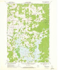 Dewey Marsh Wisconsin Historical topographic map, 1:24000 scale, 7.5 X 7.5 Minute, Year 1970